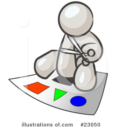 Royalty-Free (RF) White Collection Clipart Illustration by Leo Blanchette - Stock Sample #23050