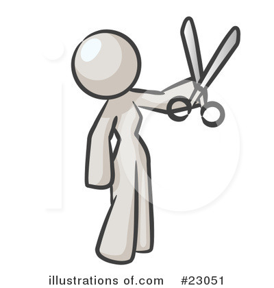 Royalty-Free (RF) White Collection Clipart Illustration by Leo Blanchette - Stock Sample #23051