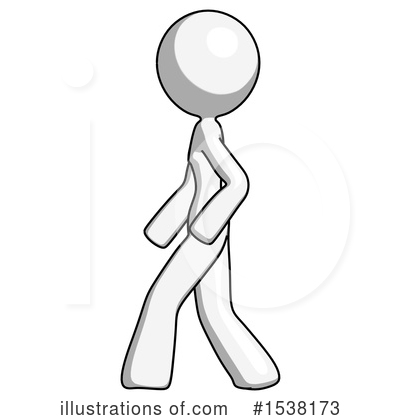 Royalty-Free (RF) White Design Mascot Clipart Illustration by Leo Blanchette - Stock Sample #1538173