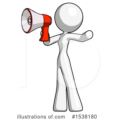 Royalty-Free (RF) White Design Mascot Clipart Illustration by Leo Blanchette - Stock Sample #1538180