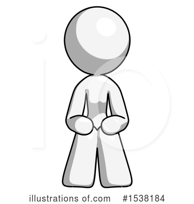 Royalty-Free (RF) White Design Mascot Clipart Illustration by Leo Blanchette - Stock Sample #1538184
