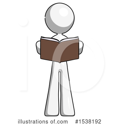 Royalty-Free (RF) White Design Mascot Clipart Illustration by Leo Blanchette - Stock Sample #1538192