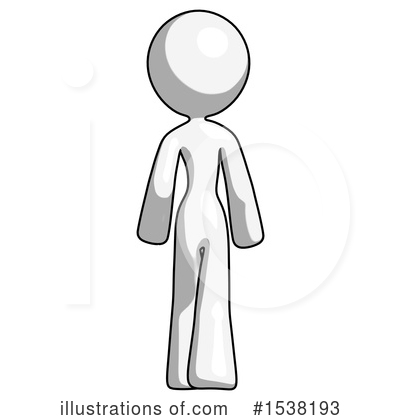 Royalty-Free (RF) White Design Mascot Clipart Illustration by Leo Blanchette - Stock Sample #1538193