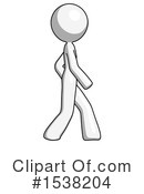 White Design Mascot Clipart #1538204 by Leo Blanchette