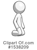 White Design Mascot Clipart #1538209 by Leo Blanchette