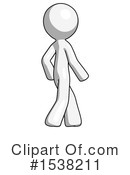 White Design Mascot Clipart #1538211 by Leo Blanchette