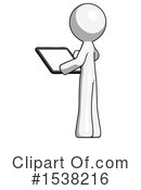 White Design Mascot Clipart #1538216 by Leo Blanchette