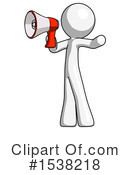 White Design Mascot Clipart #1538218 by Leo Blanchette