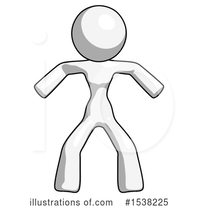 Royalty-Free (RF) White Design Mascot Clipart Illustration by Leo Blanchette - Stock Sample #1538225