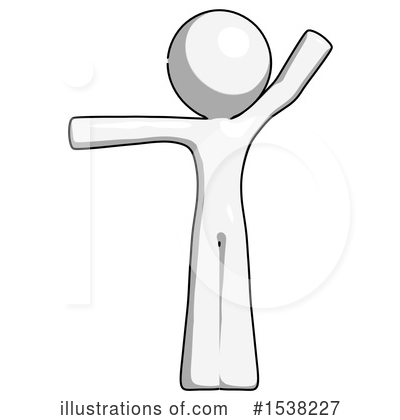 Royalty-Free (RF) White Design Mascot Clipart Illustration by Leo Blanchette - Stock Sample #1538227