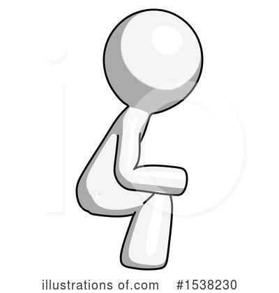 Royalty-Free (RF) White Design Mascot Clipart Illustration by Leo Blanchette - Stock Sample #1538230