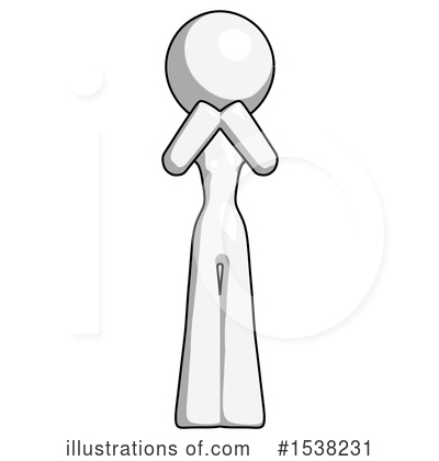 Royalty-Free (RF) White Design Mascot Clipart Illustration by Leo Blanchette - Stock Sample #1538231