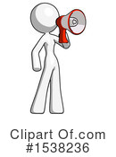 White Design Mascot Clipart #1538236 by Leo Blanchette