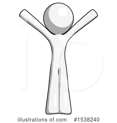 Royalty-Free (RF) White Design Mascot Clipart Illustration by Leo Blanchette - Stock Sample #1538240