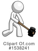 White Design Mascot Clipart #1538241 by Leo Blanchette