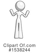 White Design Mascot Clipart #1538244 by Leo Blanchette