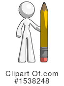 White Design Mascot Clipart #1538248 by Leo Blanchette