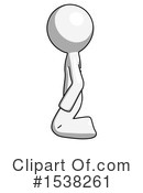 White Design Mascot Clipart #1538261 by Leo Blanchette