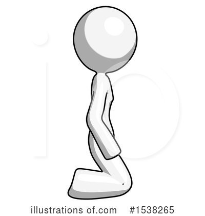 Royalty-Free (RF) White Design Mascot Clipart Illustration by Leo Blanchette - Stock Sample #1538265