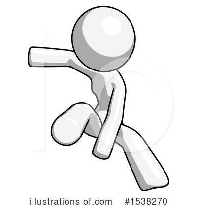 Royalty-Free (RF) White Design Mascot Clipart Illustration by Leo Blanchette - Stock Sample #1538270
