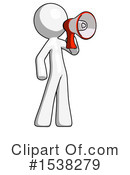 White Design Mascot Clipart #1538279 by Leo Blanchette