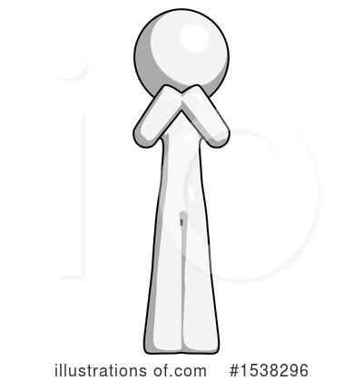 Royalty-Free (RF) White Design Mascot Clipart Illustration by Leo Blanchette - Stock Sample #1538296