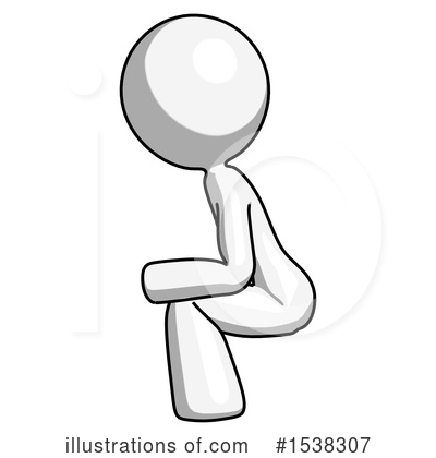 Royalty-Free (RF) White Design Mascot Clipart Illustration by Leo Blanchette - Stock Sample #1538307
