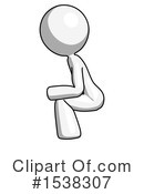 White Design Mascot Clipart #1538307 by Leo Blanchette