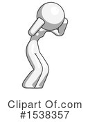 White Design Mascot Clipart #1538357 by Leo Blanchette