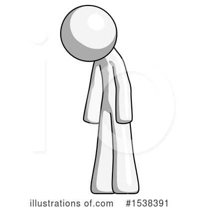 Royalty-Free (RF) White Design Mascot Clipart Illustration by Leo Blanchette - Stock Sample #1538391