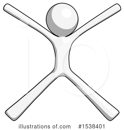 Royalty-Free (RF) White Design Mascot Clipart Illustration by Leo Blanchette - Stock Sample #1538401