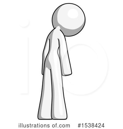 Royalty-Free (RF) White Design Mascot Clipart Illustration by Leo Blanchette - Stock Sample #1538424