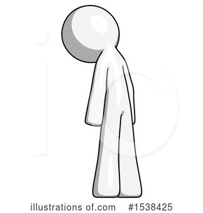 Royalty-Free (RF) White Design Mascot Clipart Illustration by Leo Blanchette - Stock Sample #1538425