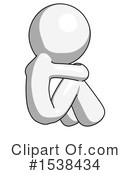 White Design Mascot Clipart #1538434 by Leo Blanchette