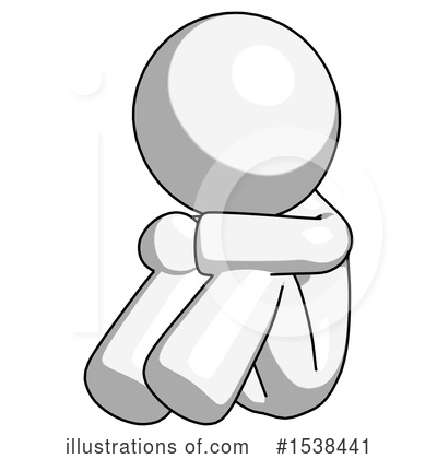 Royalty-Free (RF) White Design Mascot Clipart Illustration by Leo Blanchette - Stock Sample #1538441