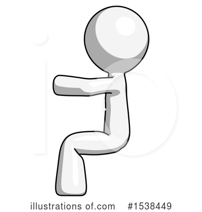 Royalty-Free (RF) White Design Mascot Clipart Illustration by Leo Blanchette - Stock Sample #1538449