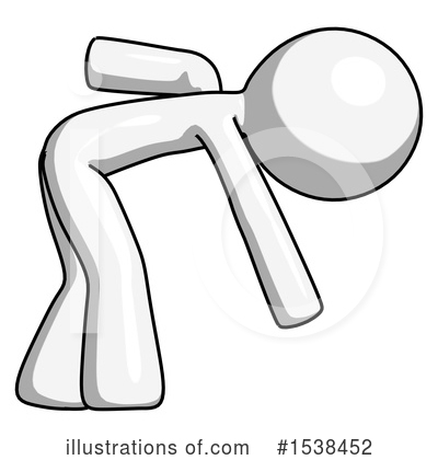 Royalty-Free (RF) White Design Mascot Clipart Illustration by Leo Blanchette - Stock Sample #1538452