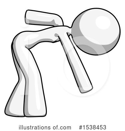 Royalty-Free (RF) White Design Mascot Clipart Illustration by Leo Blanchette - Stock Sample #1538453