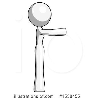 Royalty-Free (RF) White Design Mascot Clipart Illustration by Leo Blanchette - Stock Sample #1538455