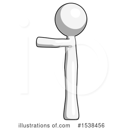 Royalty-Free (RF) White Design Mascot Clipart Illustration by Leo Blanchette - Stock Sample #1538456