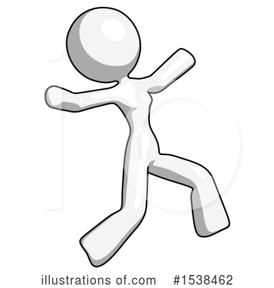 Royalty-Free (RF) White Design Mascot Clipart Illustration by Leo Blanchette - Stock Sample #1538462