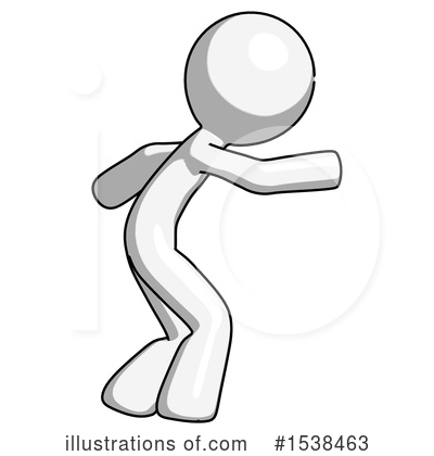 Royalty-Free (RF) White Design Mascot Clipart Illustration by Leo Blanchette - Stock Sample #1538463