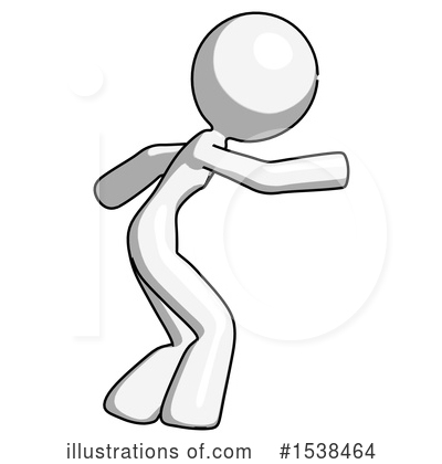 Royalty-Free (RF) White Design Mascot Clipart Illustration by Leo Blanchette - Stock Sample #1538464