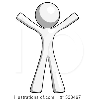 Royalty-Free (RF) White Design Mascot Clipart Illustration by Leo Blanchette - Stock Sample #1538467