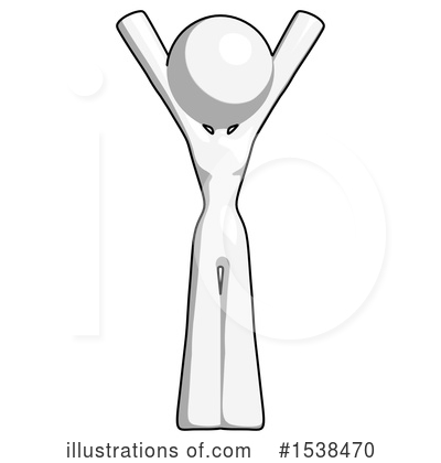 Royalty-Free (RF) White Design Mascot Clipart Illustration by Leo Blanchette - Stock Sample #1538470