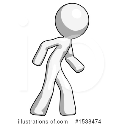 Royalty-Free (RF) White Design Mascot Clipart Illustration by Leo Blanchette - Stock Sample #1538474