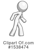 White Design Mascot Clipart #1538474 by Leo Blanchette