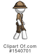 White Design Mascot Clipart #1540701 by Leo Blanchette