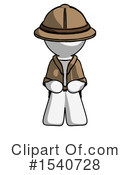 White Design Mascot Clipart #1540728 by Leo Blanchette