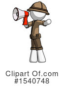 White Design Mascot Clipart #1540748 by Leo Blanchette